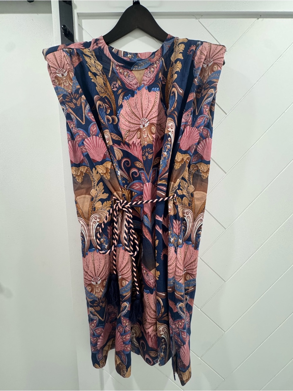 Farm Rio Boho Beauty Mini T-Shirt Dress - Picture 3 of 4